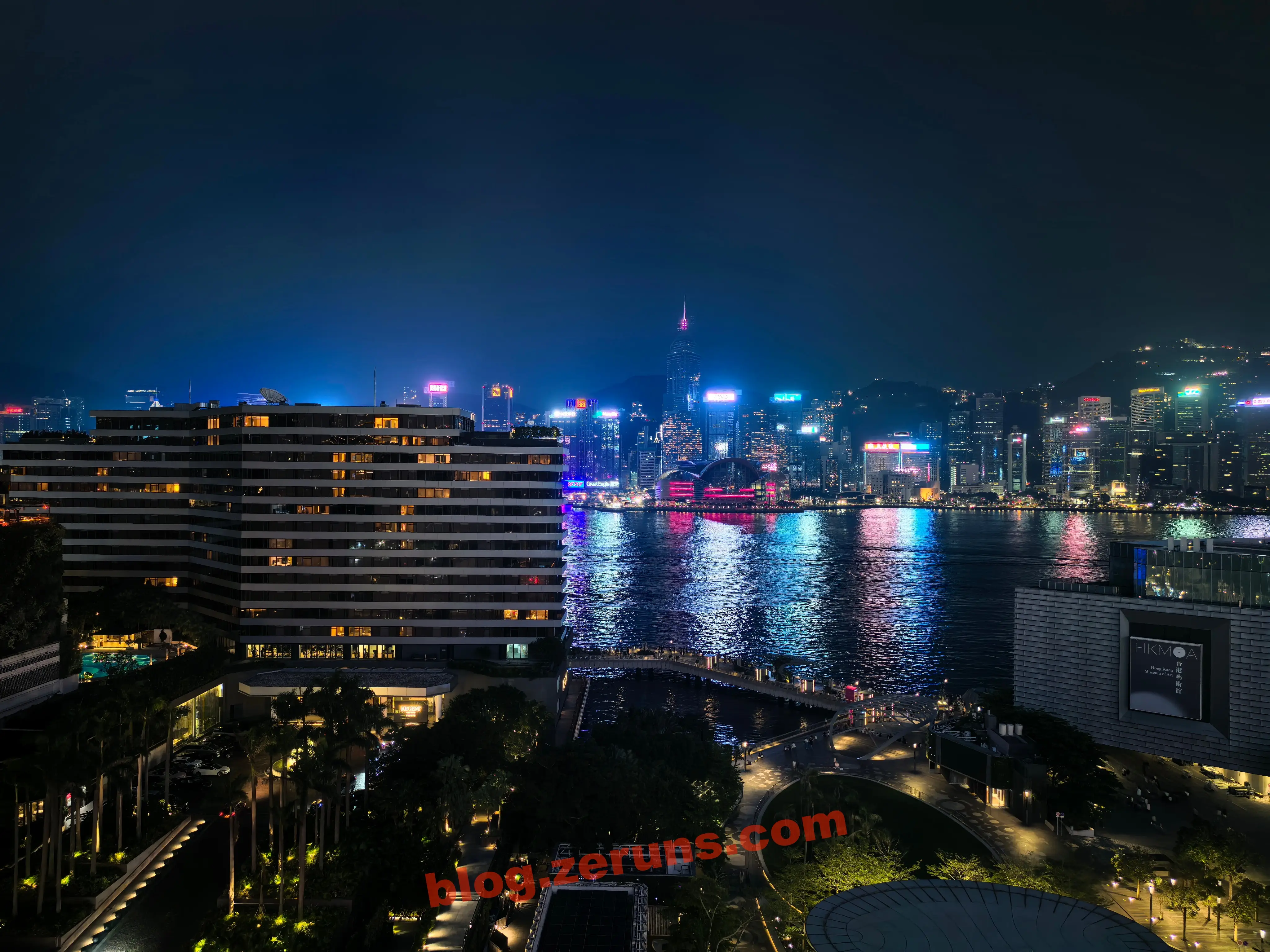 Victoria Harbour Night View